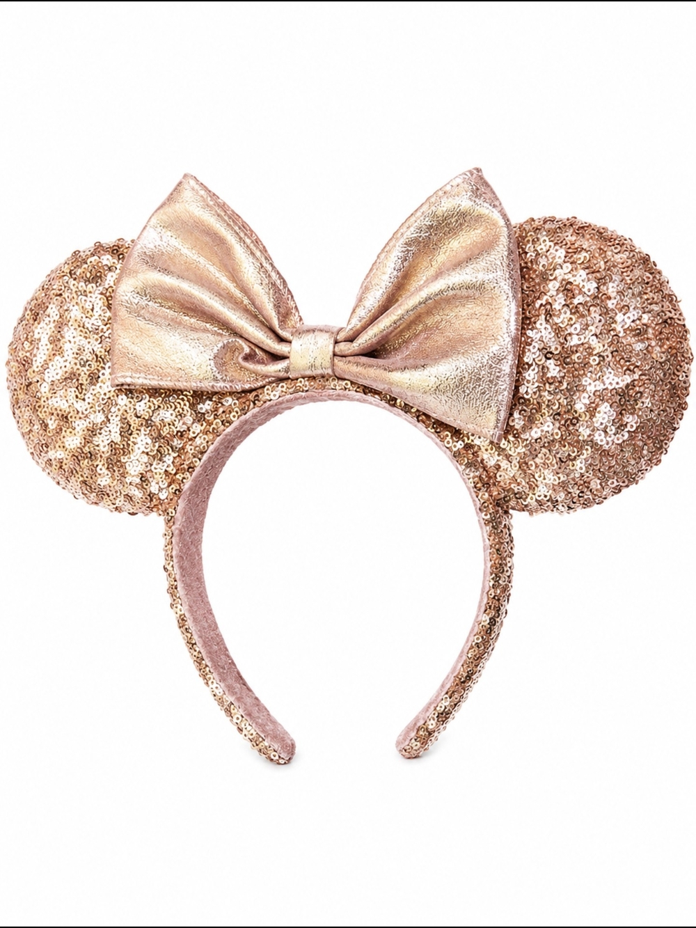 Disney Parks Rose Gold Minnie Mouse Ears